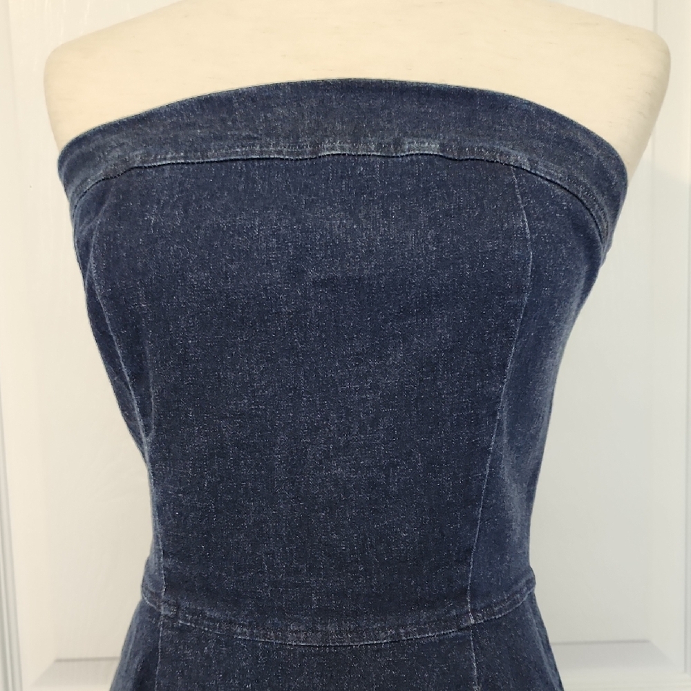 Newport News Midnight Strapless Dress - Picture 2 of 11